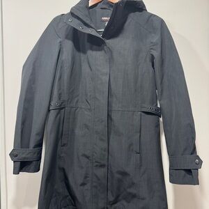 Kirkland/Costco Signature Women's Dark Gray Rain Coat